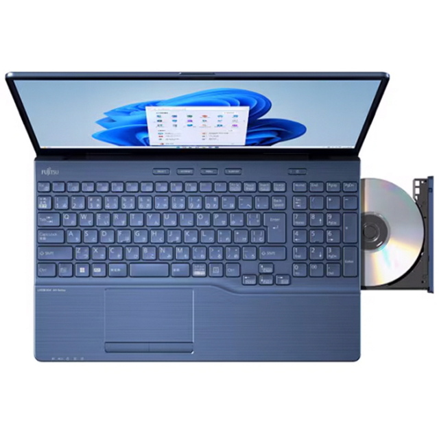 富士通 LIFEBOOK AH55/H3 ノートパソコン FMVA55H3LC Windows11 Home