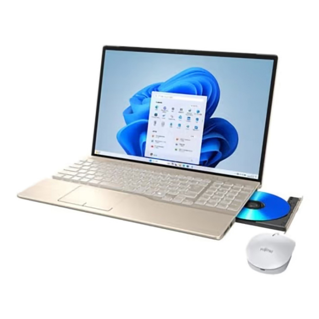 富士通 LIFEBOOK AH56/J3 ノートパソコン FMVA56J3GK Windows11 Office