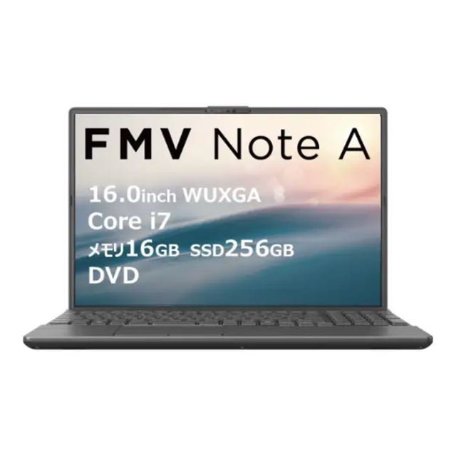 富士通 FMV A75-K3 ノートパソコン FMVA75K3BA Windows11 Office付き