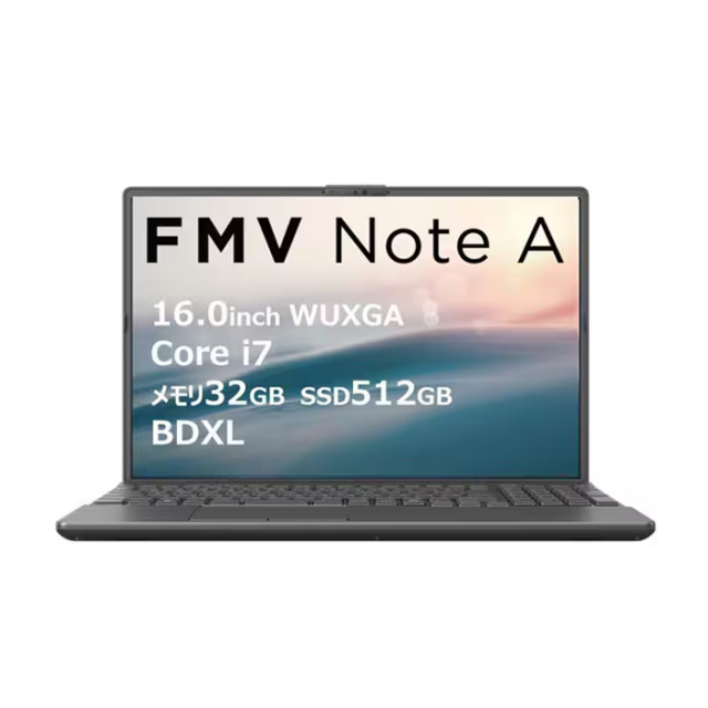 富士通 FMV A75-K3 ノートパソコン FMVA75K3BC Windows11 Office付き