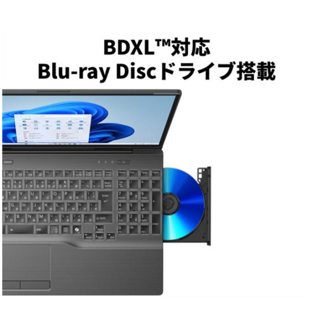 富士通 FMV A76-K3 ノートパソコン FMVA76K3BZ Windows11 Office付き