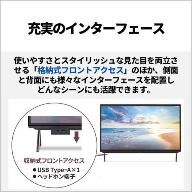 富士通 FMV F75-K1 一体型 デスクトップ パソコン FMVF75K1BA