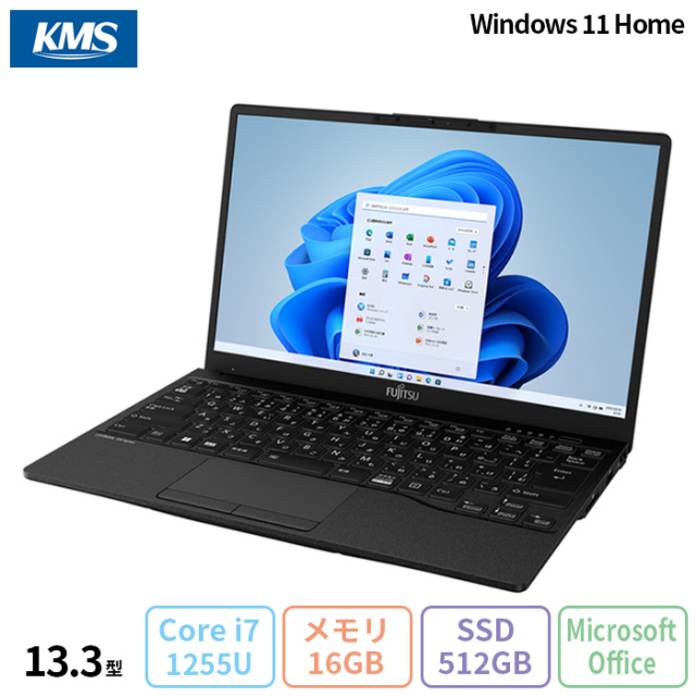 富士通 LIFEBOOK UH90/G2 ノートパソコン FMVU90G2BE Windows11 Office 