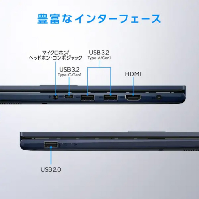 ASUSVivobook15ノートパソコンX1504VA-I5165WS1Windows11Office付きCorei5-1335Uメモリ16GBSSD512GB15.6インチメーカー再生品Sランク
