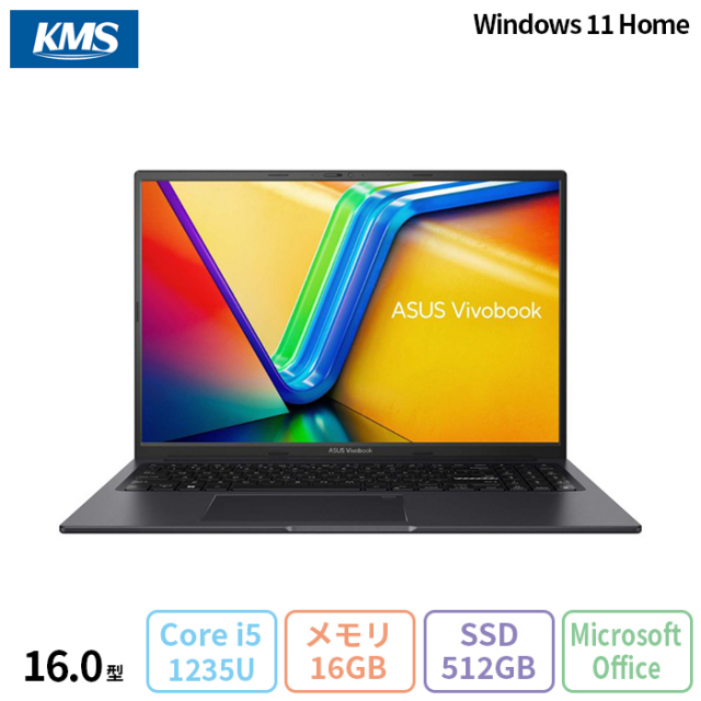 ASUS Vivobook 16X ノートパソコン K3604ZA-MB034WS Win11 Office付き 