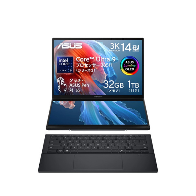 ASUS Zenbook DUO ノートパソコン UX8406CA-U9321W Windows11 Core