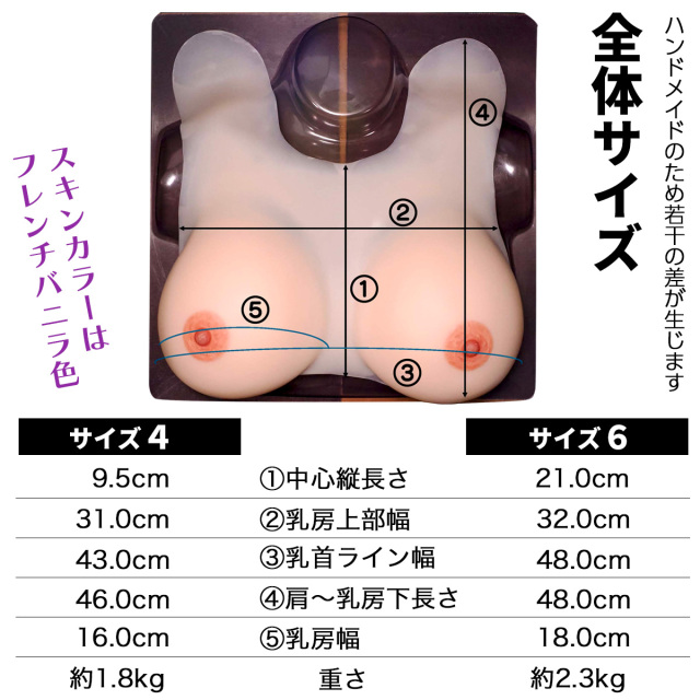 アテナサイズ詳細