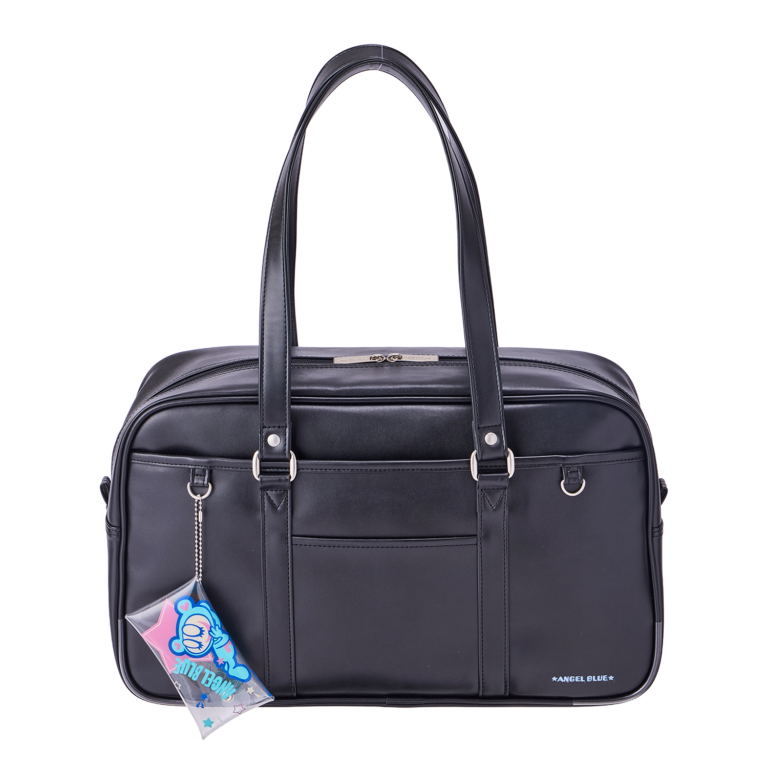 AB001　ANGEL BLUE 合皮 スクールバッグ