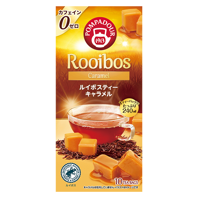 ポンパドール　ルイボスティー キャラメル　10ティーバッグ