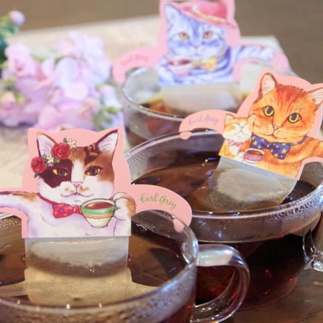 Cat Cafe キャットカフェ（アールグレイ） 品番23391【世界のお茶の