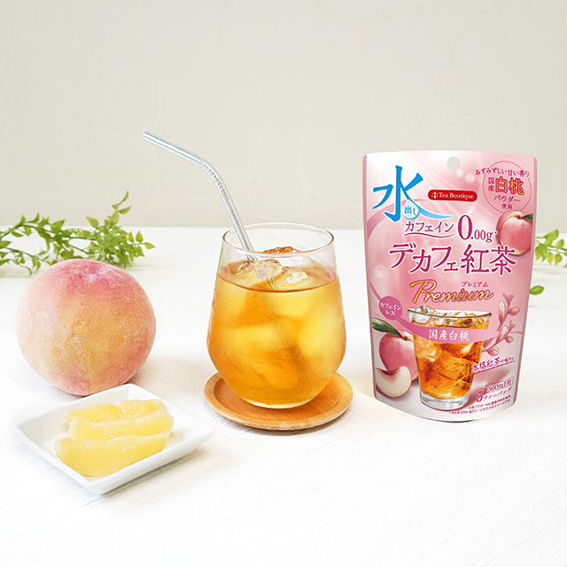 デカフェ紅茶プレミアム　国産白桃
