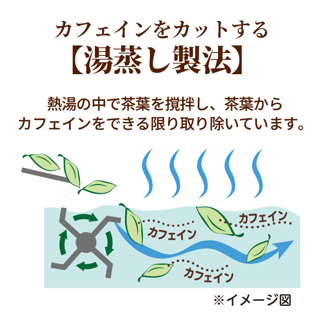 カフェイン0.008g未満 デカフェ 玄米茶 品番50606【世界のお茶通販なら