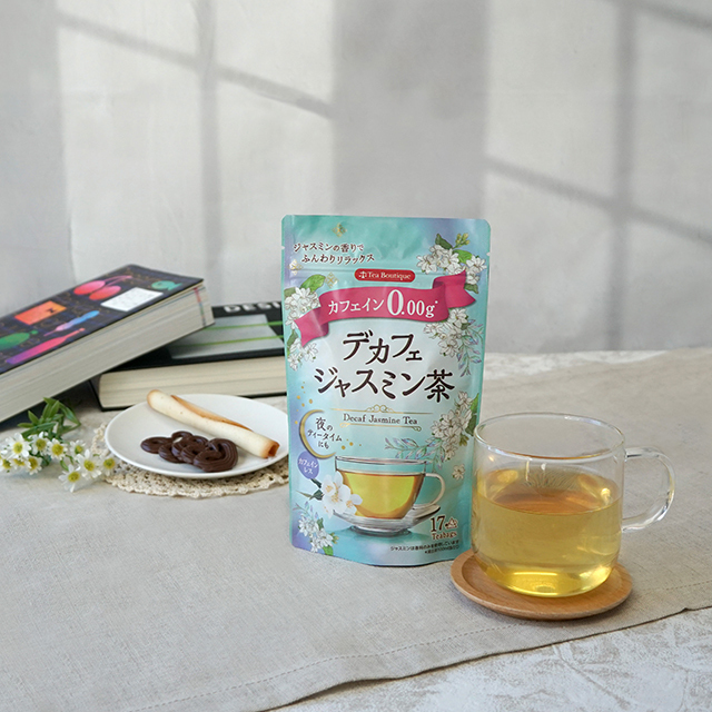 カフェイン0.00g デカフェ ジャスミン茶【世界のお茶通販ならティー