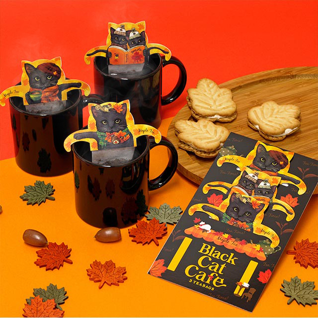 Black Cat Cafe ブラックキャットカフェ（メープルティー） 品番52016