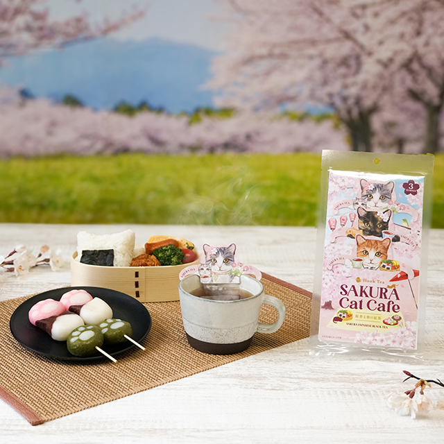 SAKURA Cat Cafe さくらキャットカフェ（桜香る和の紅茶） 品番52142