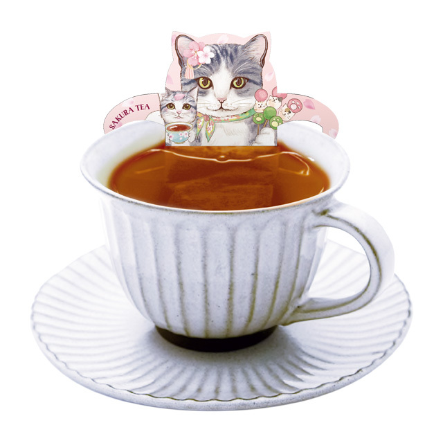 SAKURA Cat Cafe さくらキャットカフェ（桜香る和の紅茶） 品番52142