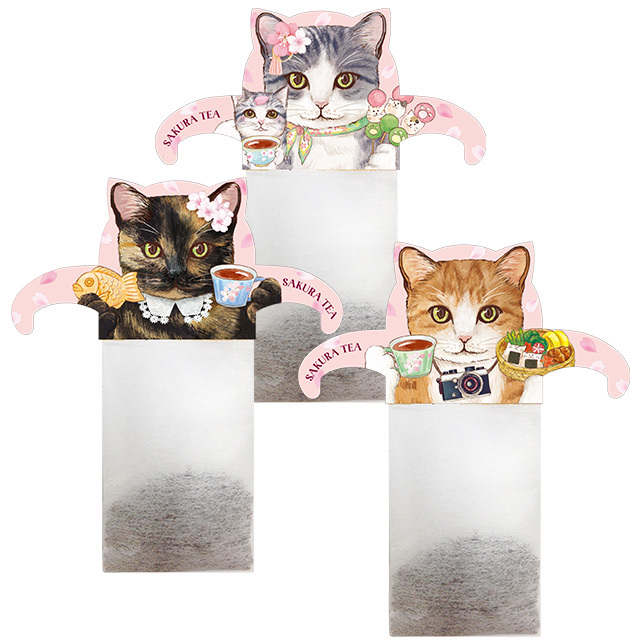 SAKURA Cat Cafe さくらキャットカフェ（桜香る和の紅茶） 品番52142