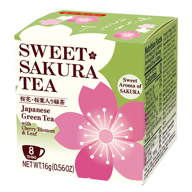 スイートサクラティー 緑茶