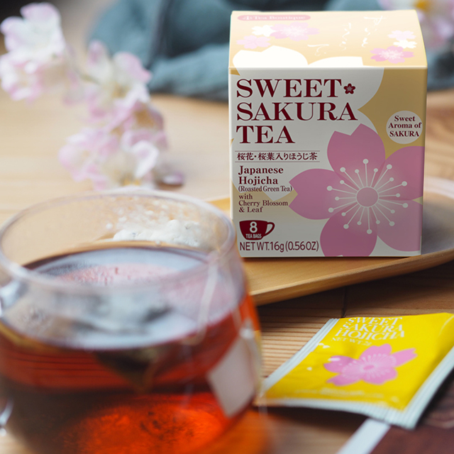 スイートサクラティー　ほうじ茶