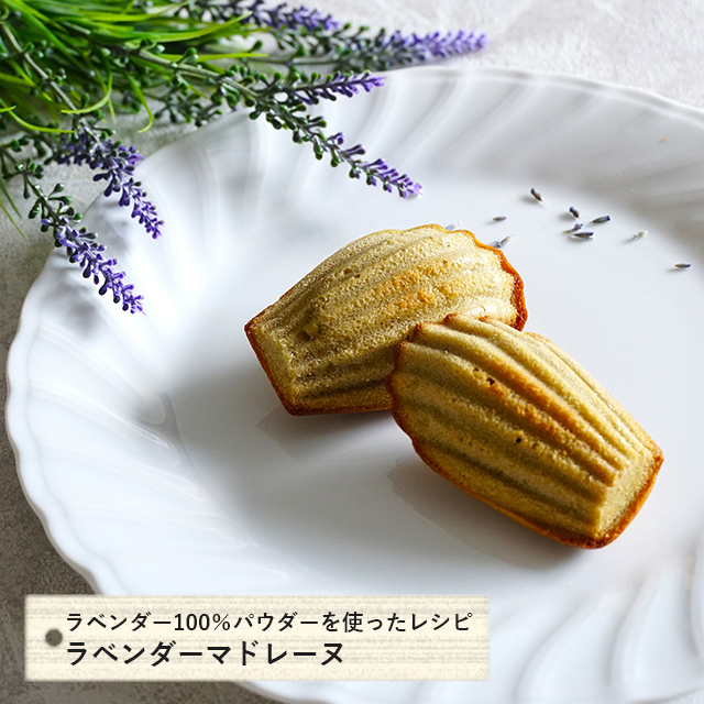 ラベンダーマドレーヌ