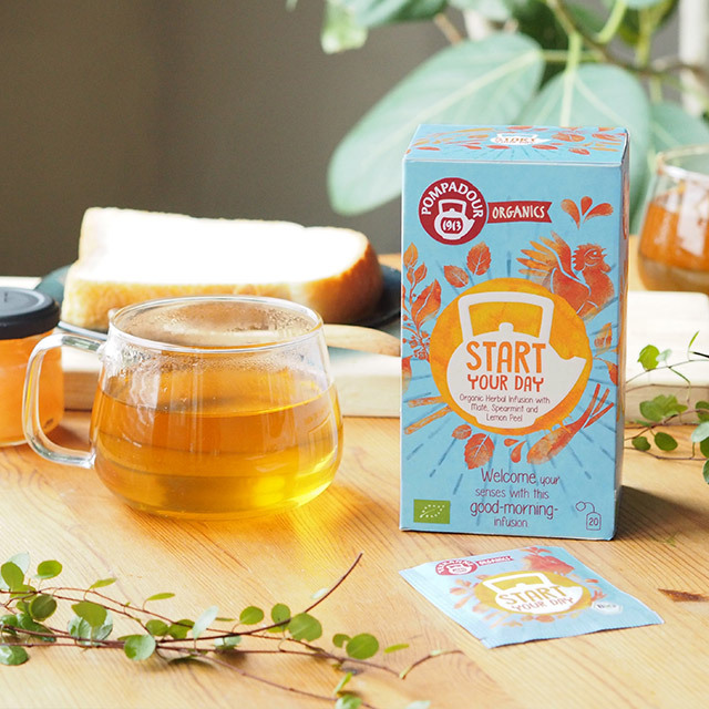 ポンパドール　オーガニック　スタートユアデイ