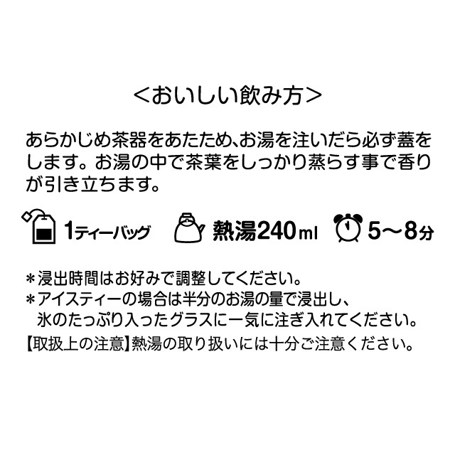 4アソート ハーブティーのおいしい飲み方