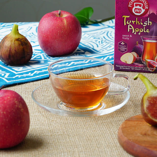 ポンパドール ターキッシュアップル 20ティーバッグ【世界のお茶の専門