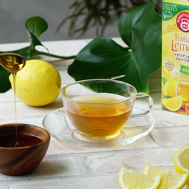 レモンティーENNOY PROFESSIONAL ポンパドール イタリアンレモン 10ティーバッグ 品番73008【世界のお茶