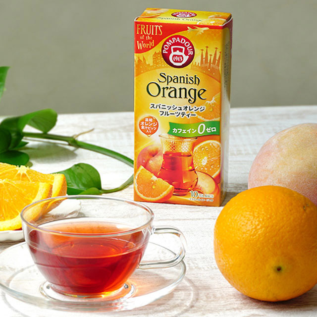 ポンパドール スパニッシュオレンジ 10ティーバッグ 品番73009【世界の