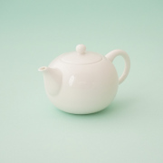 茶壷 茶壺(チャフウ) 白磁(ハクジ) 140ml 品番 10891-A【世界の