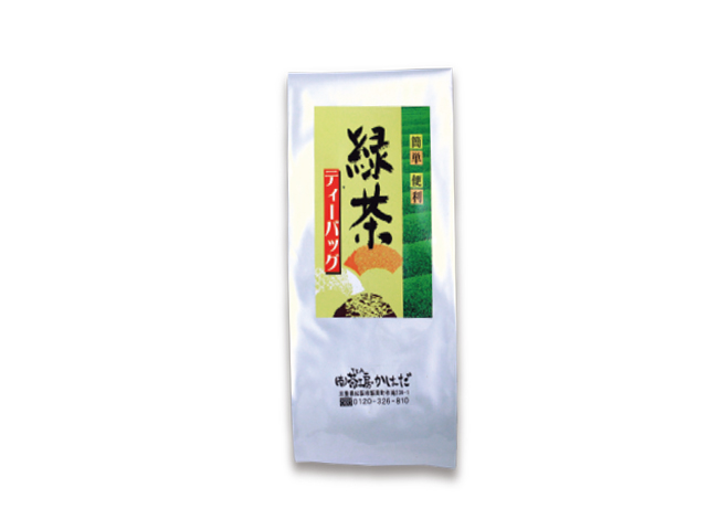 お徳用緑茶ティーバッグ（5g×100P）【水出しOK！】