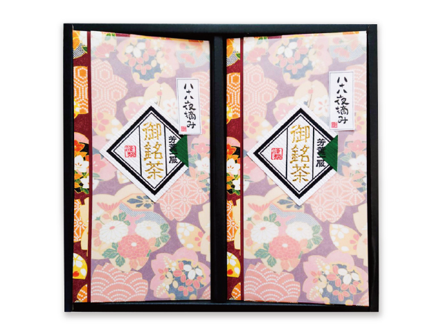 【ギフト】極上深蒸し茶ギフトセット「奏」 (八十八夜摘み 90g×2)【ギフト包装無料】
