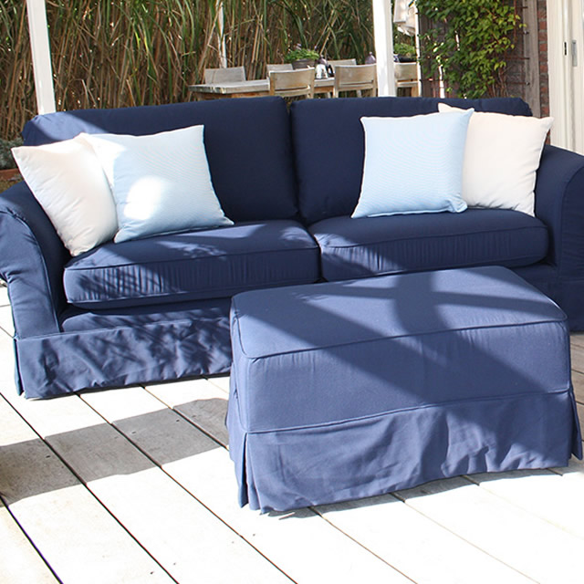 アナスタシア 屋外対応オールファブリックのリゾートガーデンソファ