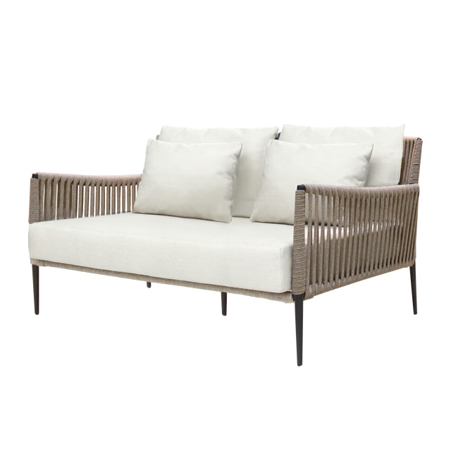 ハンブルグ 2シートロープソファ + 純正クッション （HAMBURG-GRYO2S）