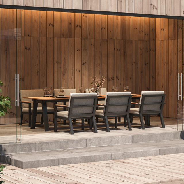 アンバサダー レクタングルチーク天板 ダイニングテーブル（ロータイプ