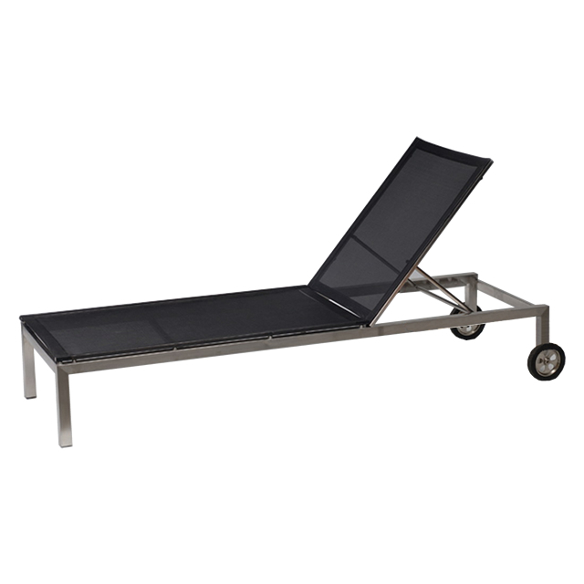 アナンタ ラウンジャー（フェラーリ社製生地×ステンレス） + 純正クッション （ANT-86-SS）