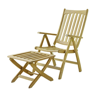 ハンザティック リクライニングセット（HANS-FOL-FOOT）