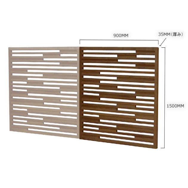 チークパーテーション1.5m（PANEL-HALF）