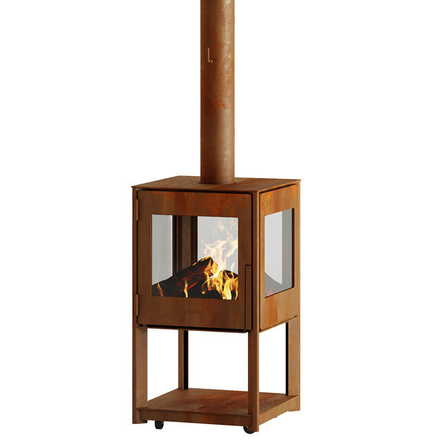 アウトドア薪ストーブ CUBIS キュービス（APS-CUBIS）