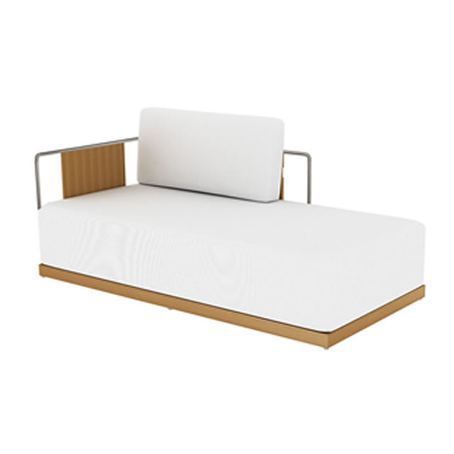 ディーバ デイベット（右肘掛） + 純正クッション （DIVA-BED-R）