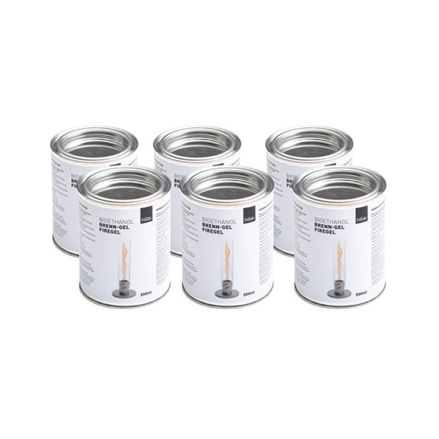 H&ouml;fats SPIN BIOETHANOL CAN6 ホーファッツ スピン用 バイオエタノール缶 500ml 6本セット （APS-SPIN-BIO-CAN6）