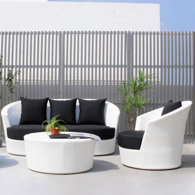 マドリード 2シートソファ + 純正クッション （MADRID-TF-1060