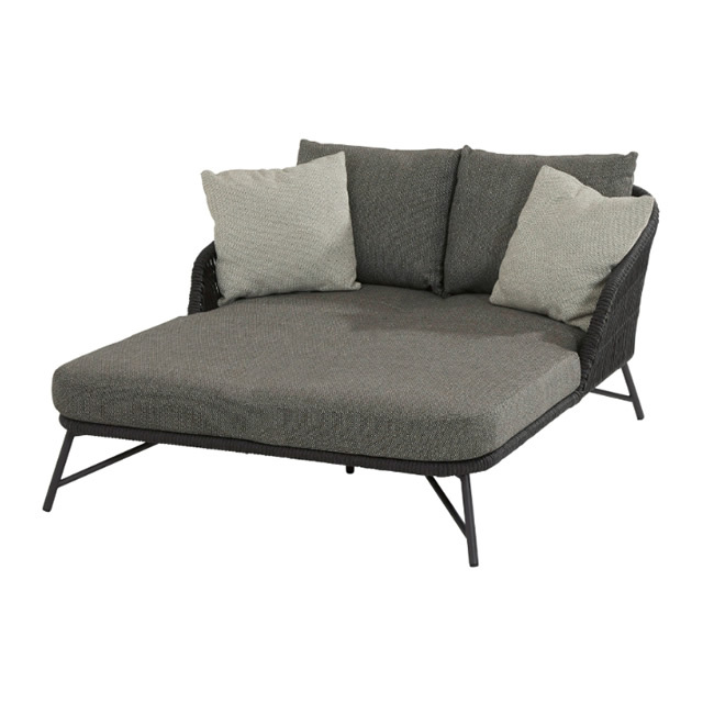 マルベラ ロープ ダブルサンベッド + 純正クッション （MARBELLA-213536）（海外在庫）