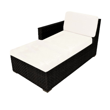 パラッゾ ボックスドリームベッド（右肘掛） + 純正クッション（PALAZZO-AL-1868-CBR-AD）