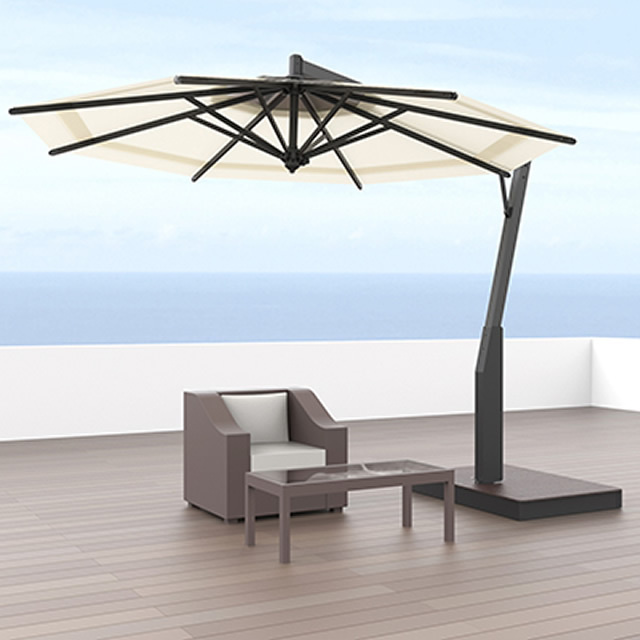 風速15m/sに対応！メイド イン ジャパンのオリジナルデザインパラソル「ステラ（八角タイプ）」 （TKP-STELLA-E）