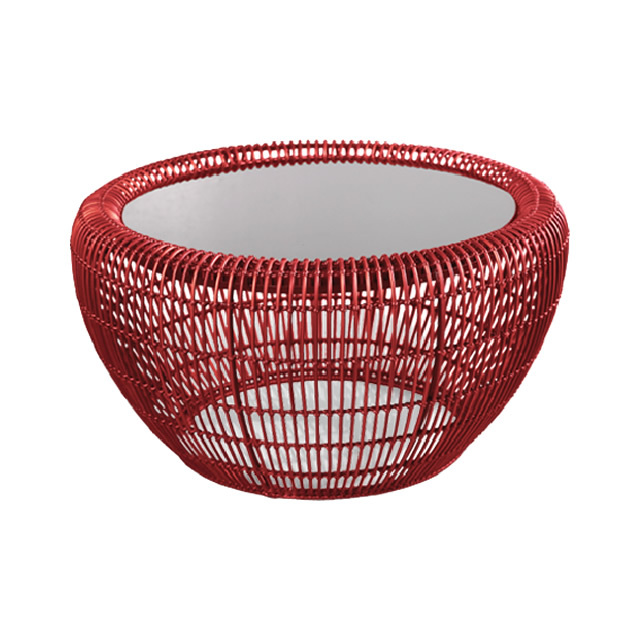 パリス コーヒーテーブルBO（レッド） （PARIS-GAG8001GRD）