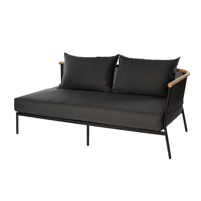 リヤド 2シーター（左肘掛） + 純正クッション（背面＋座面） （RIAD-FAEOA14-3R）