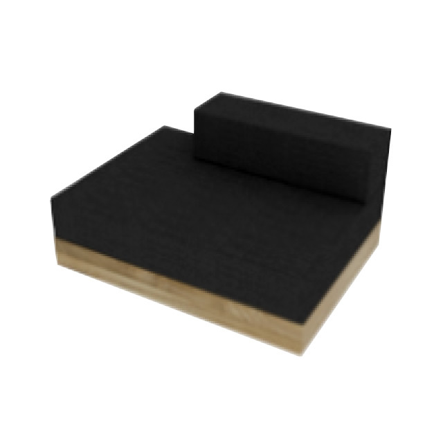 ヴァンヌ エンドソファ（左背） + 純正クッション （VANNES-GBX5883LHL）