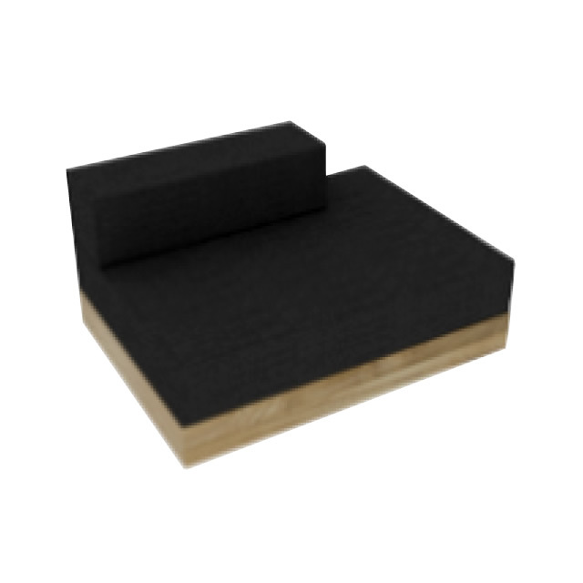 ヴァンヌ エンドソファ（右背） + 純正クッション （VANNES-GBX5883RHL）