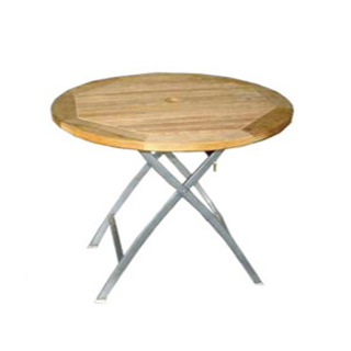 マンハッタン フォールディング ラウンドテーブル （MAN-90F）
